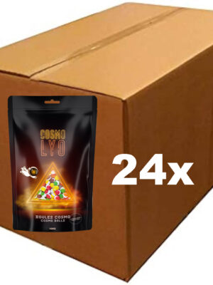 Boîte de 24 sachets de boules Cosmo lyophilisées
