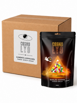Boules cosmo lyophilisées - boîte de 24 sachets Invasion Sucrée