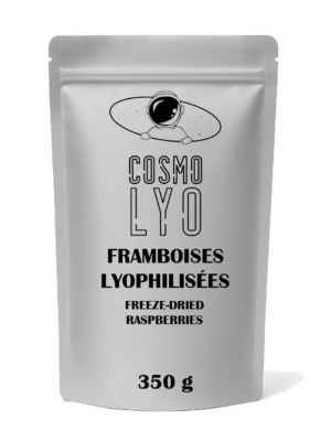 Sachet de framboises lyophilisées 350g