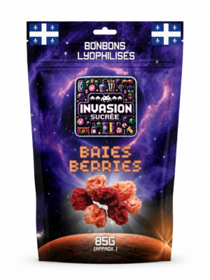 Bonbons lyophilisés aux baies - sachet Invasion Sucrée