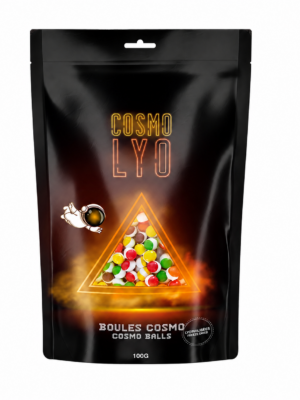 Boules cosmo lyophilisées 100g - sachet Invasion Sucrée