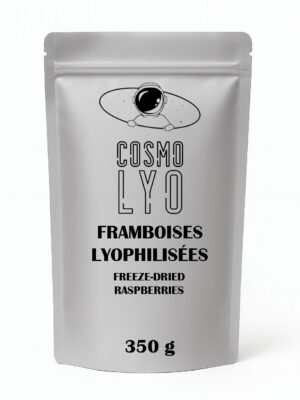 Framboises lyophilisées 350g en format vrac professionnel